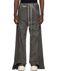 DRKSHDW by Rick Owens Gray Pusher Trousers Drkdust