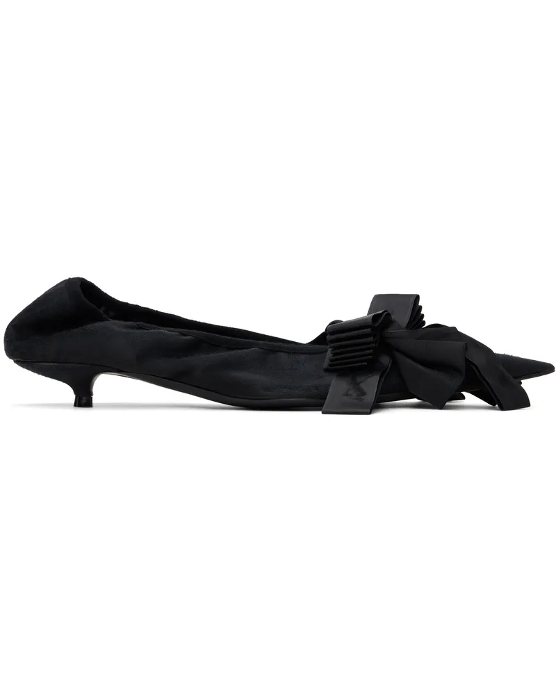 Balenciaga Black Louis XV Slippers 1000