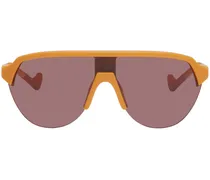Orange Nagata Speed Blade Sunglasses