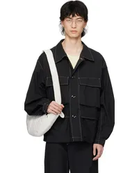 Christophe Lemaire Black Light Jacket Bkblack