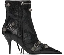 Black Cagole 90 Ankle Boots