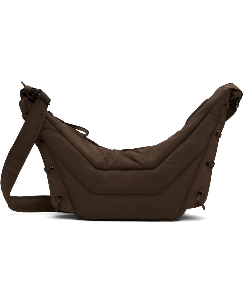 Christophe Lemaire Brown Small Soft Game Bag Br520