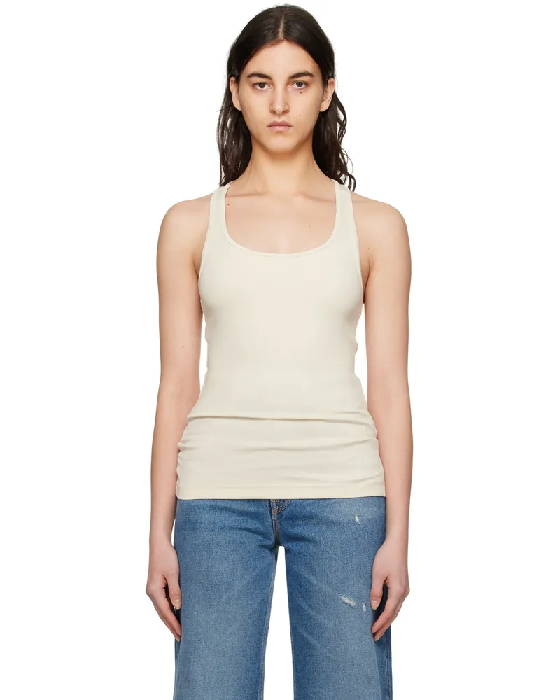 BITE Studios Off-White Tendu Tank Top Whisper