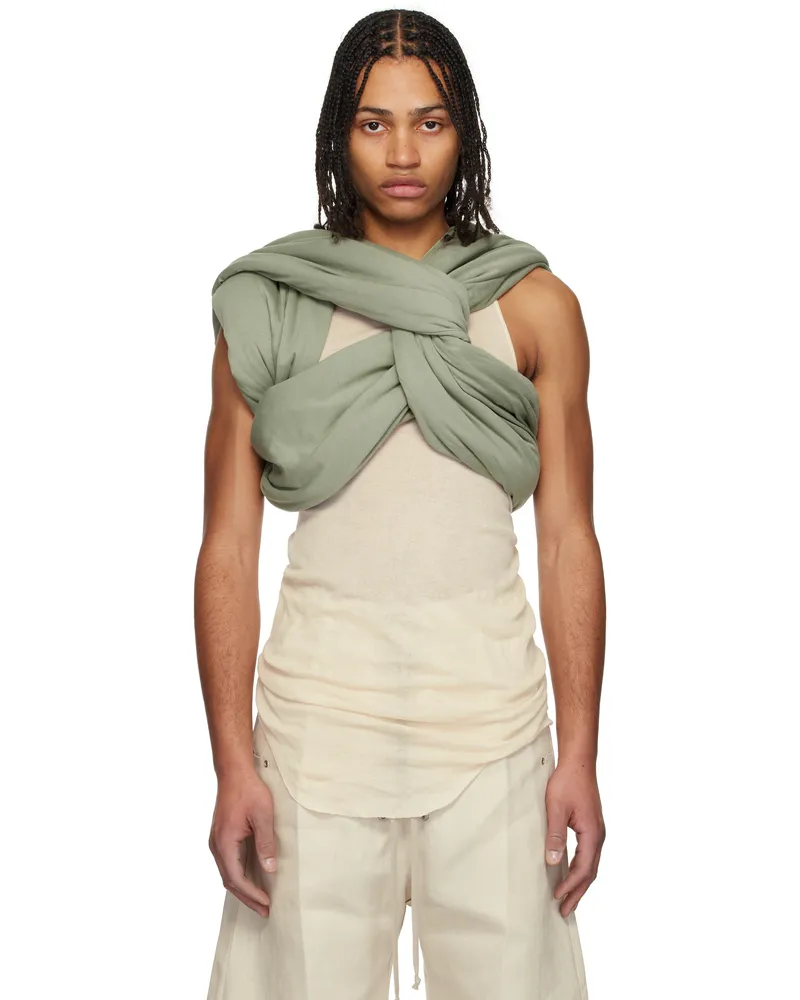 Rick Owens Green Hollywood Triple Donut Top 15