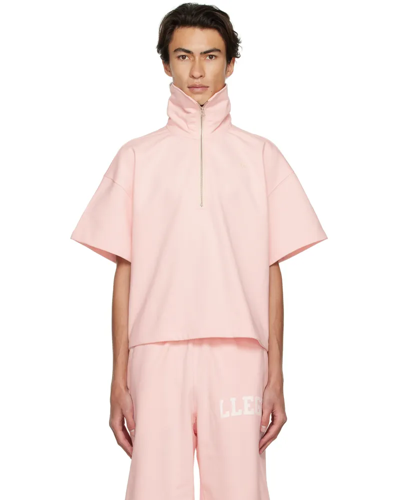 RECTO SSENSE Exclusive Pink Half-Zip Polo Pk
