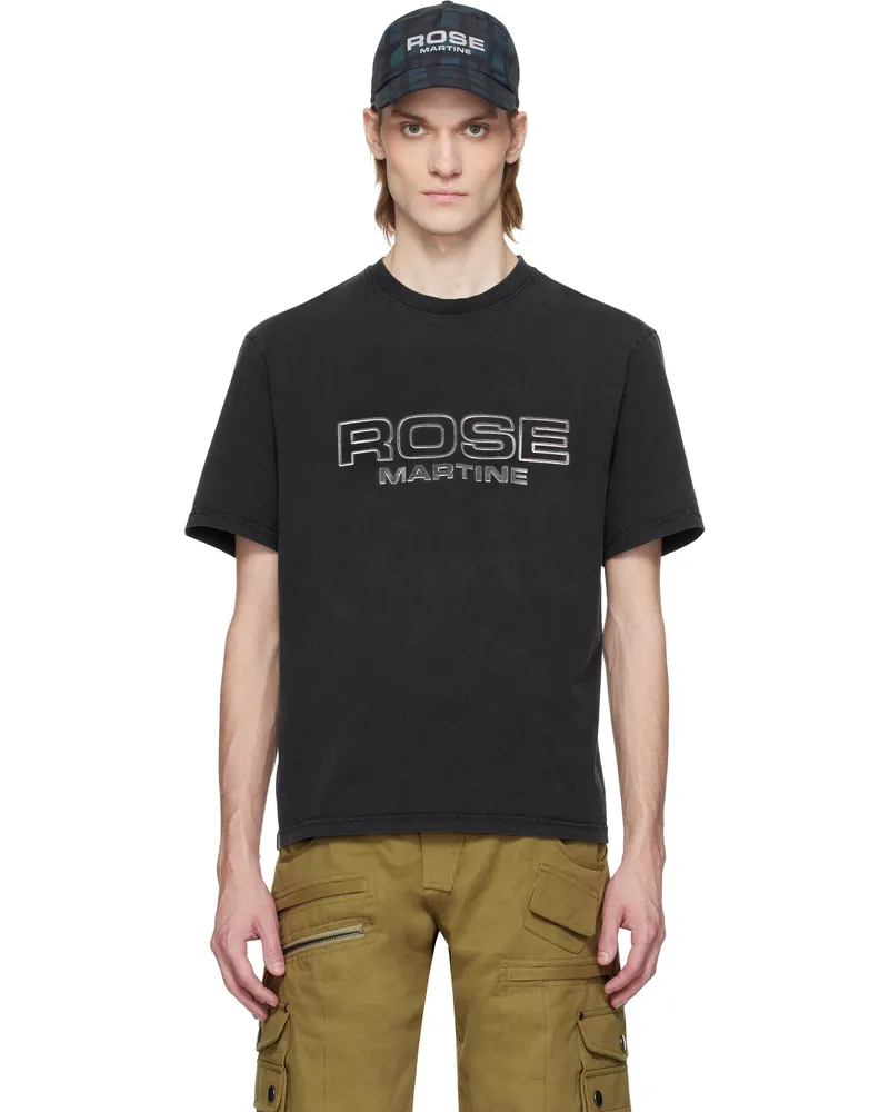 Martine Rose Black Classic T-shirt Black