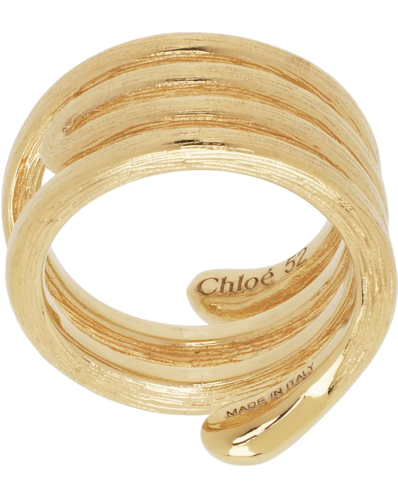 Chloé Gold 'The Chloé Eclectic' Ring 9dc