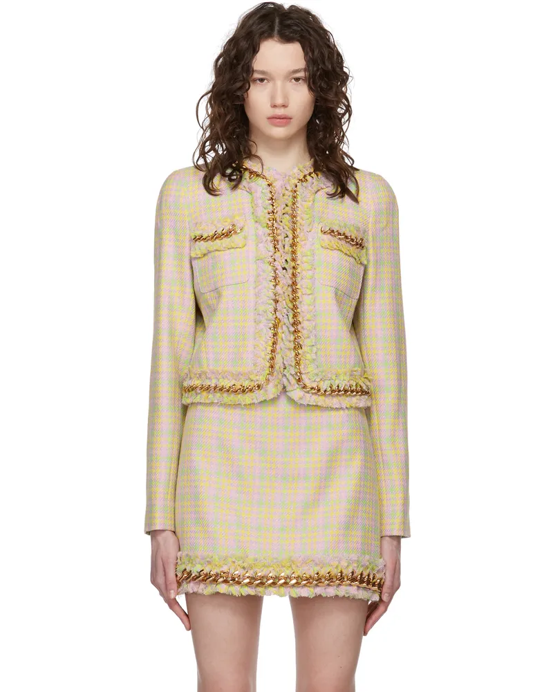 Versace Multicolor Cotton Jacket 6y060