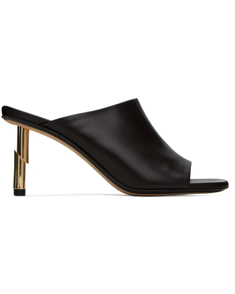 Lanvin Brown Sequence Mules 652