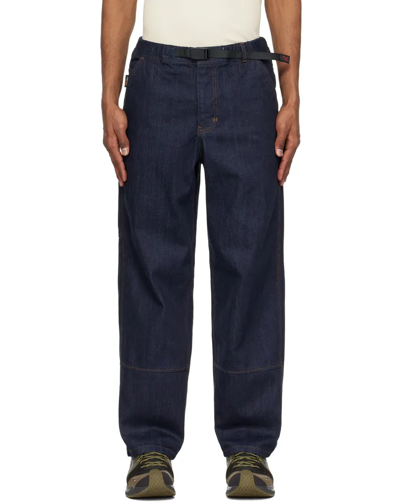 GRAMICCI Navy Japanese Denim Work Jeans Indigo