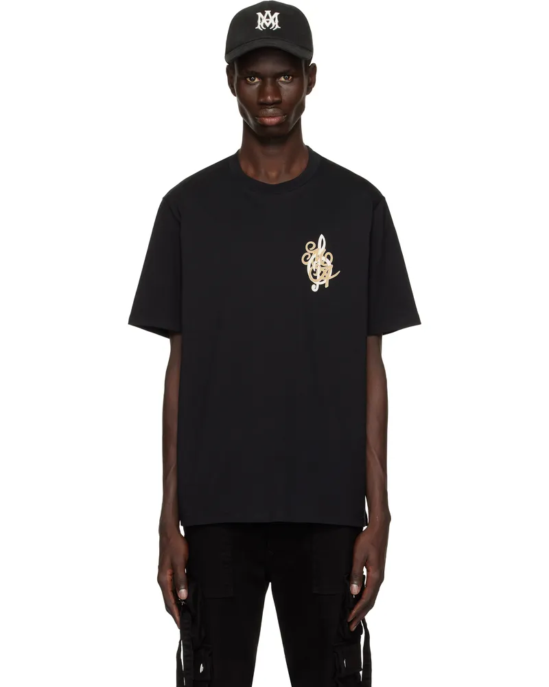 Amiri Black 'Amiri' Jazz Band T-shirt Black