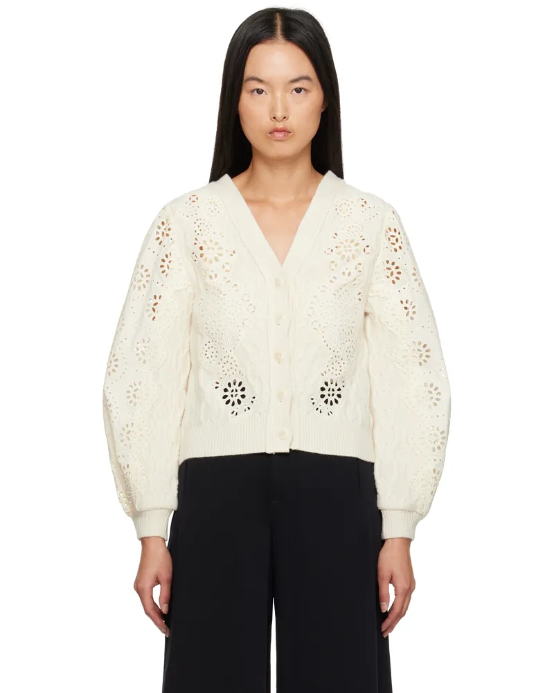 Sea Off-White Lainey Cardigan Cream