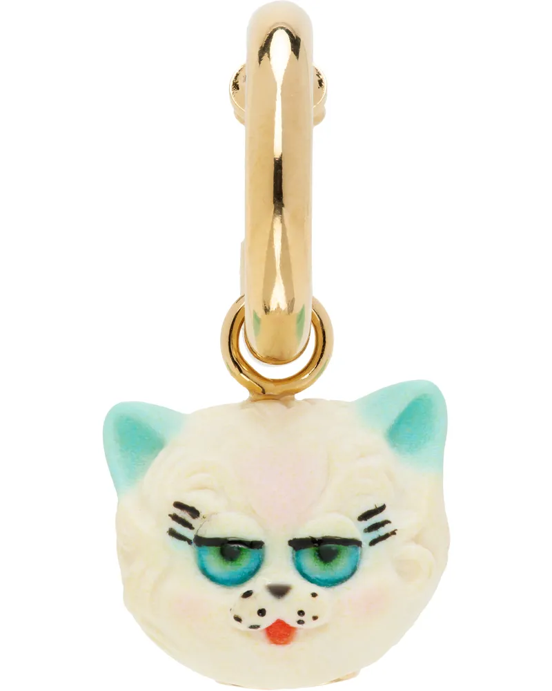 Valentino Garavani Le Chat De La Maison' Clip-On Single Earring L05