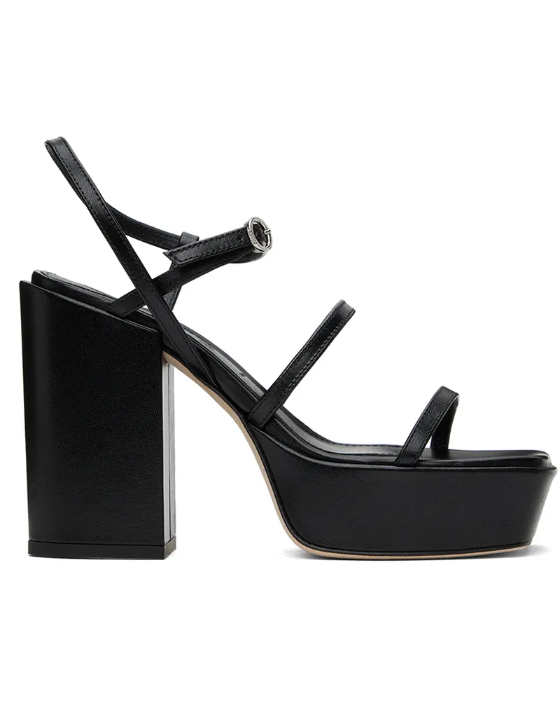 aeyde Black Katalin Heeled Sandals Black
