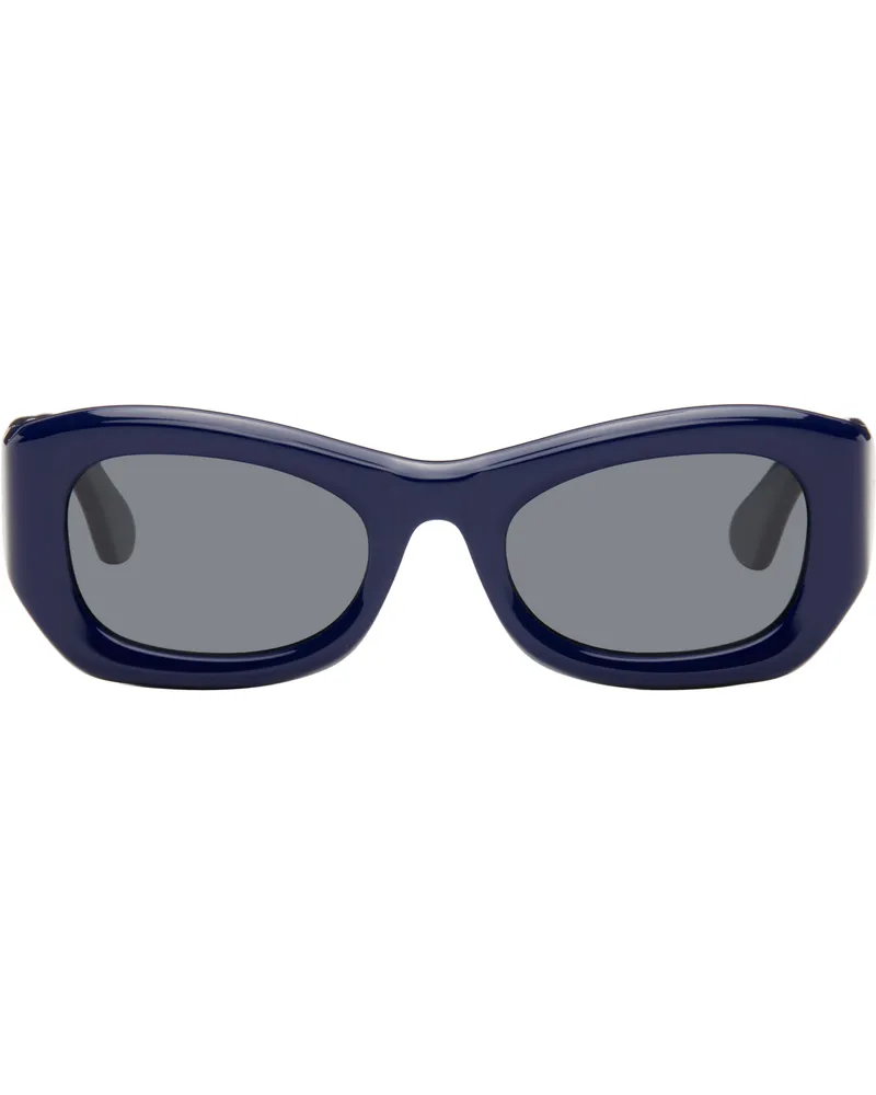 Port Tanger Navy Tangerine Sunglasses Mediterranee