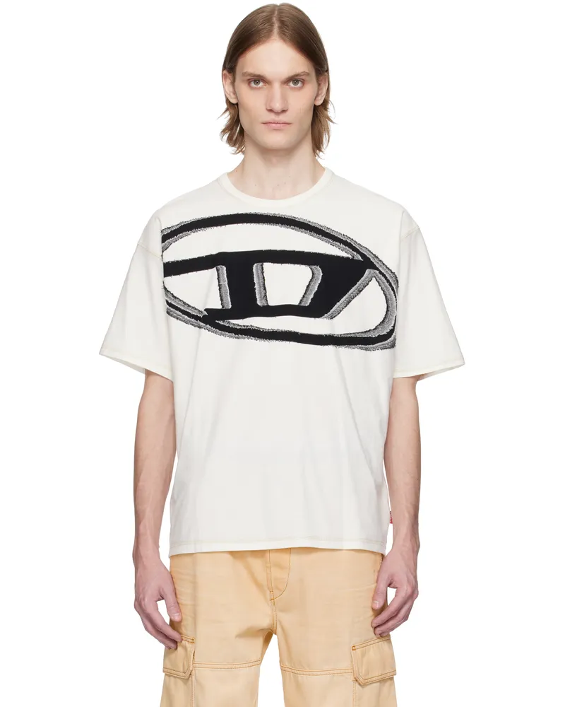 Diesel White T-Doxt T-shirt 141