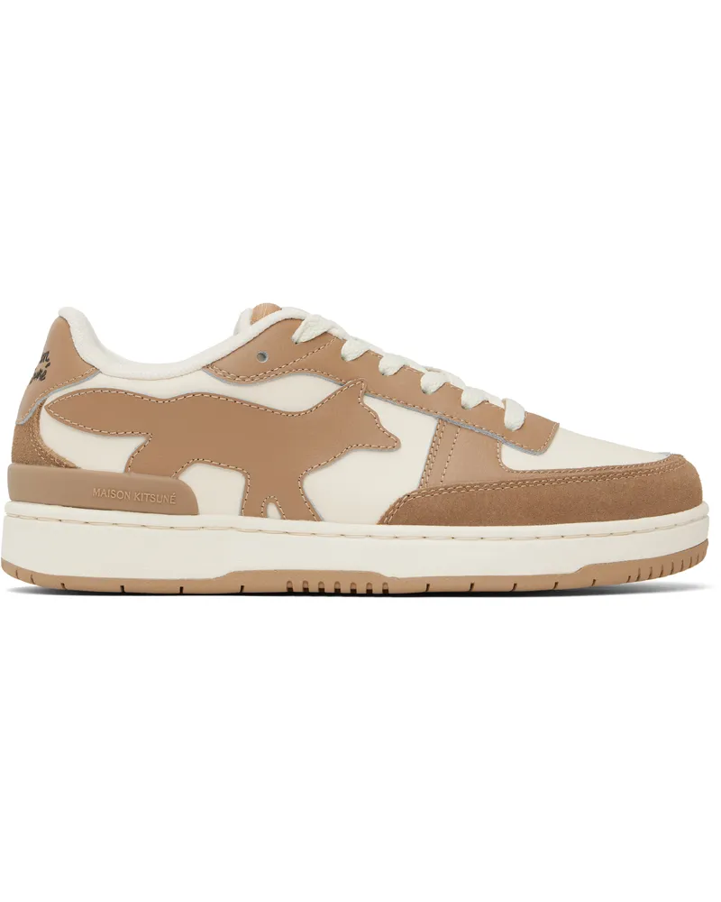 Kitsuné Brown & Off-White Chiru Sneakers 0281
