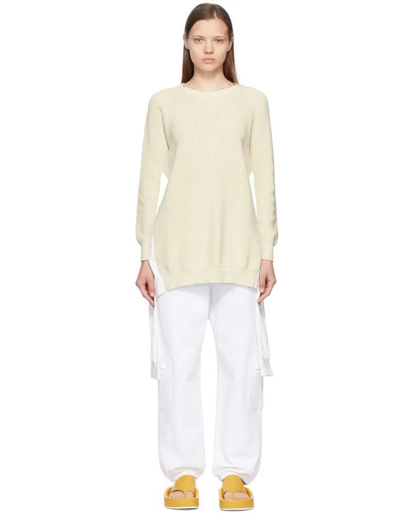 Maison Margiela Off-White Cotton Dress 101f