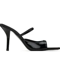 Gia Borghini Black Aimeline Heeled Sandals Black