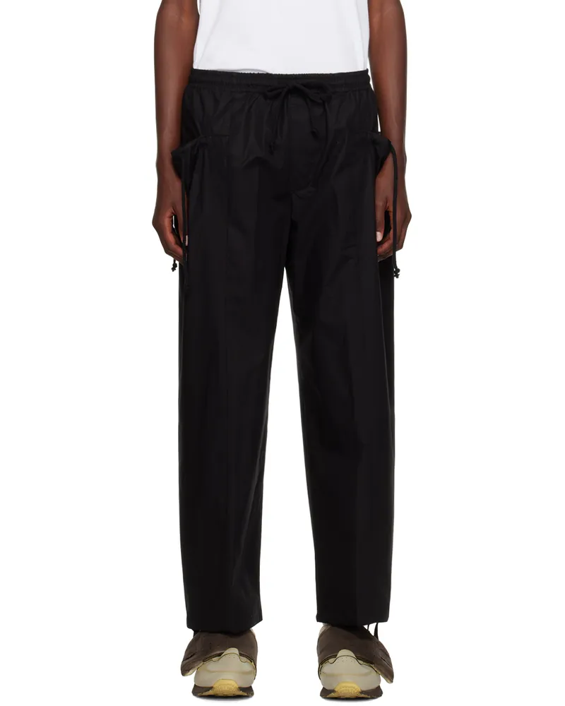Craig Green Black Circle Trousers Black