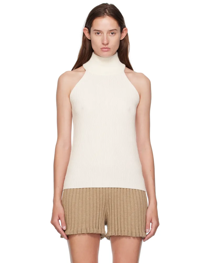 Lisa Yang Off-White Freya Top Cr