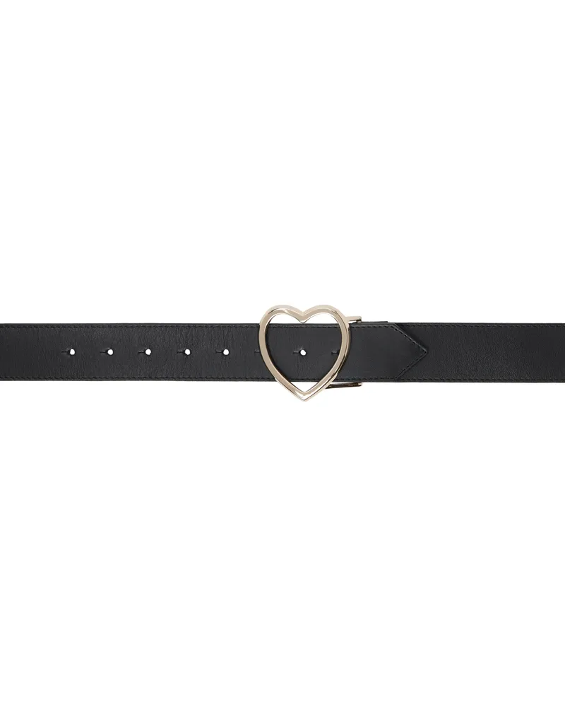 Ernest W. Baker Black Heart Belt Black