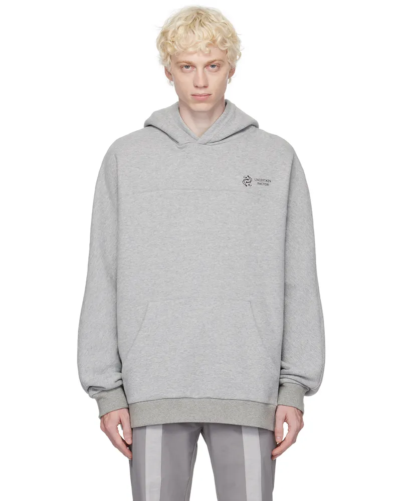 Uncertain Factor Gray Linebacker Hoodie Grey