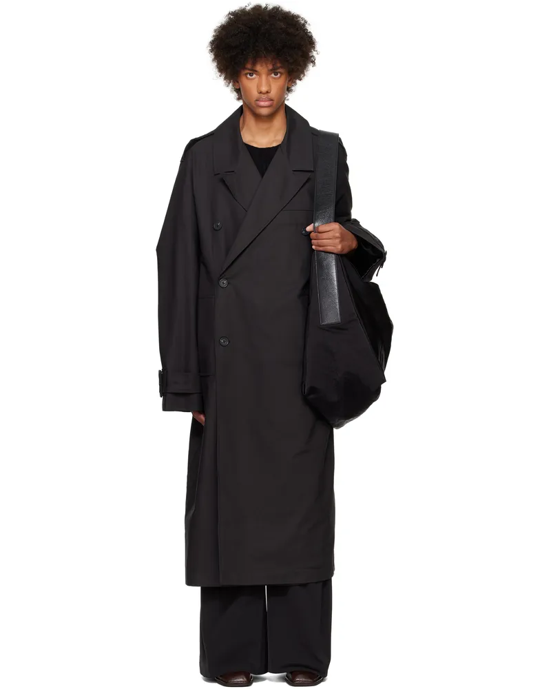 Entire Studios Black Wellington Coat Black