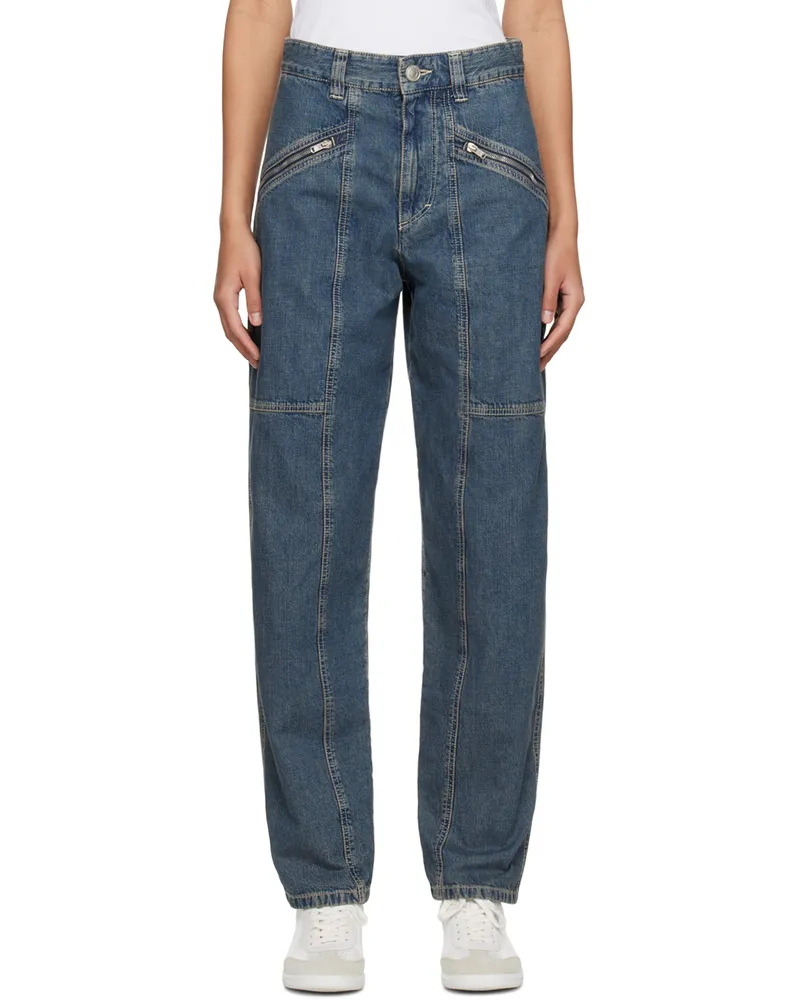 Isabel Marant Blue Fanny Jeans 30db