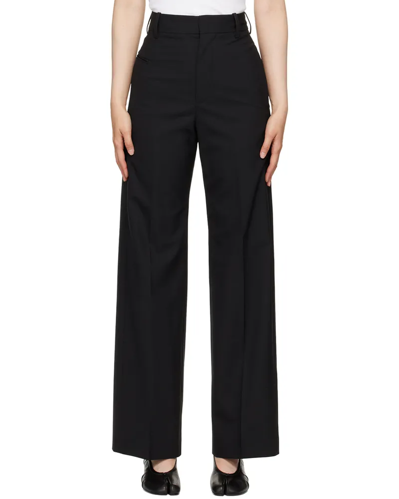 Maison Margiela Black Stitch Trousers 900