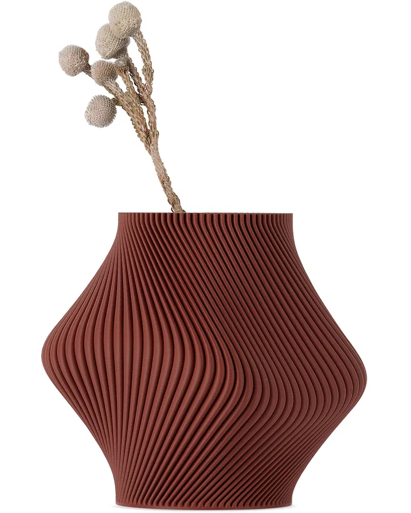 Sheyn Red Bloz Vase Ruby