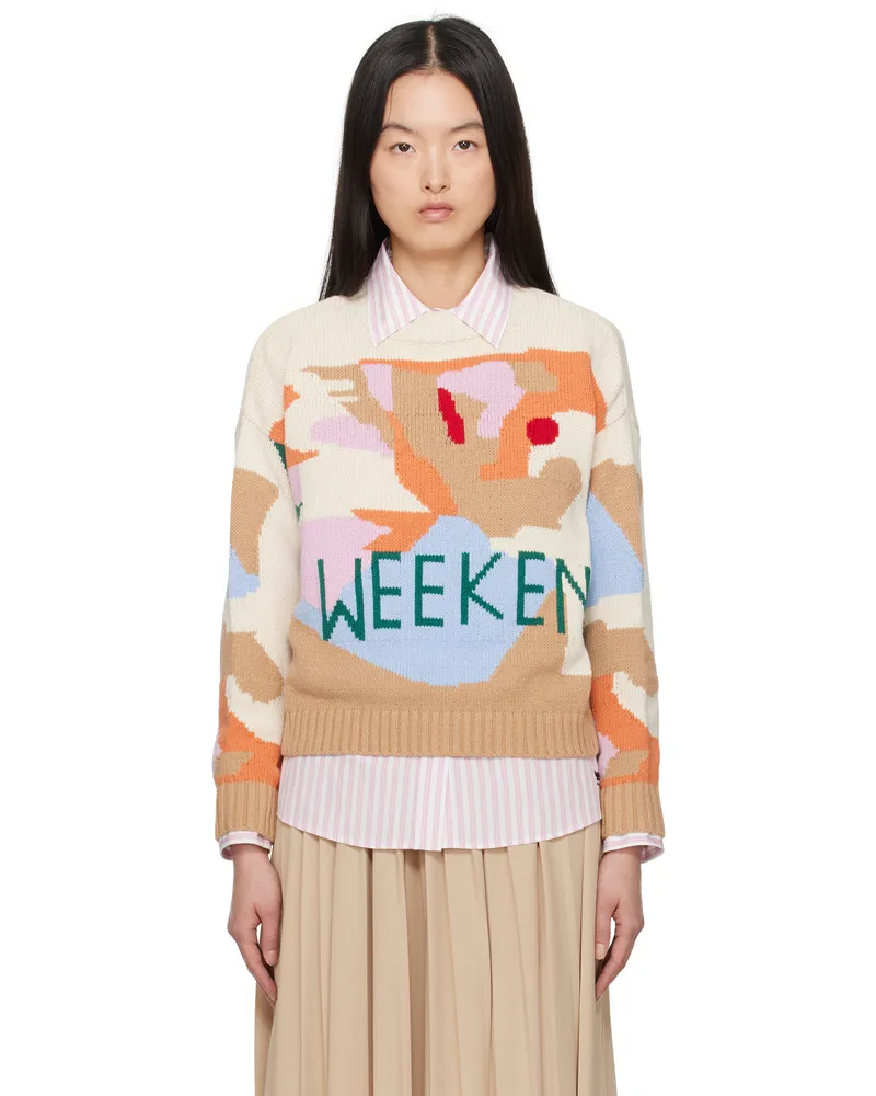 Max Mara Multicolor Fabian Sweater 003