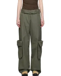 OPEN YY SSENSE Exclusive Khaki Cargo Pants Khaki