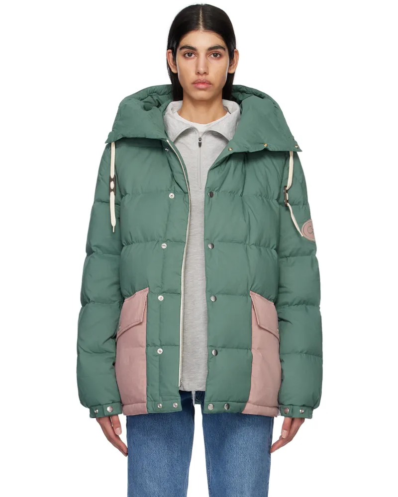 Caro Editions Green Hannah Down Jacket Green