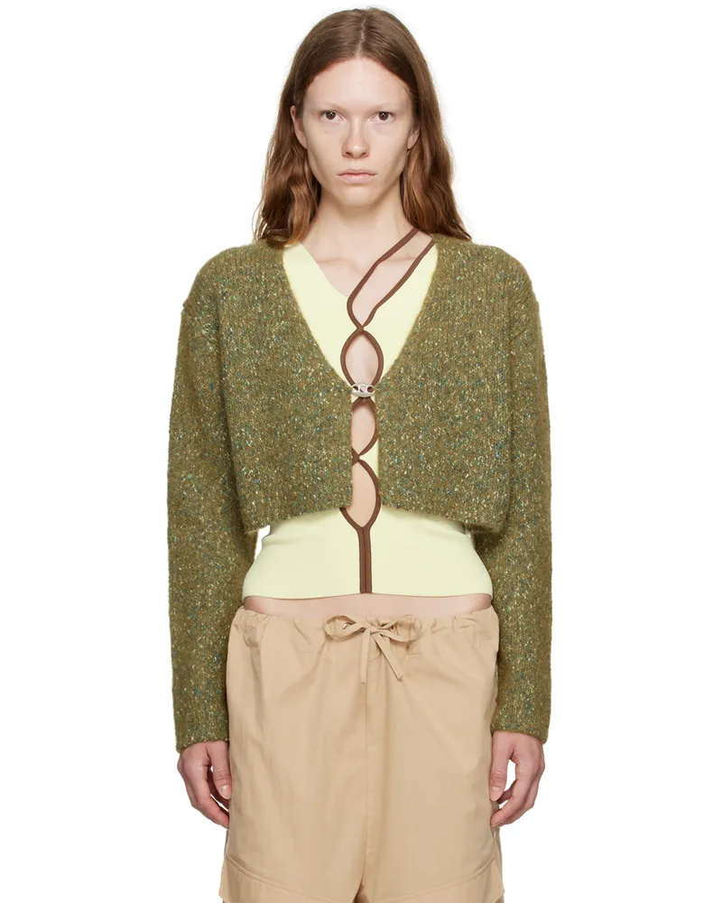 Paris Georgia Green Tana Cardigan Forest