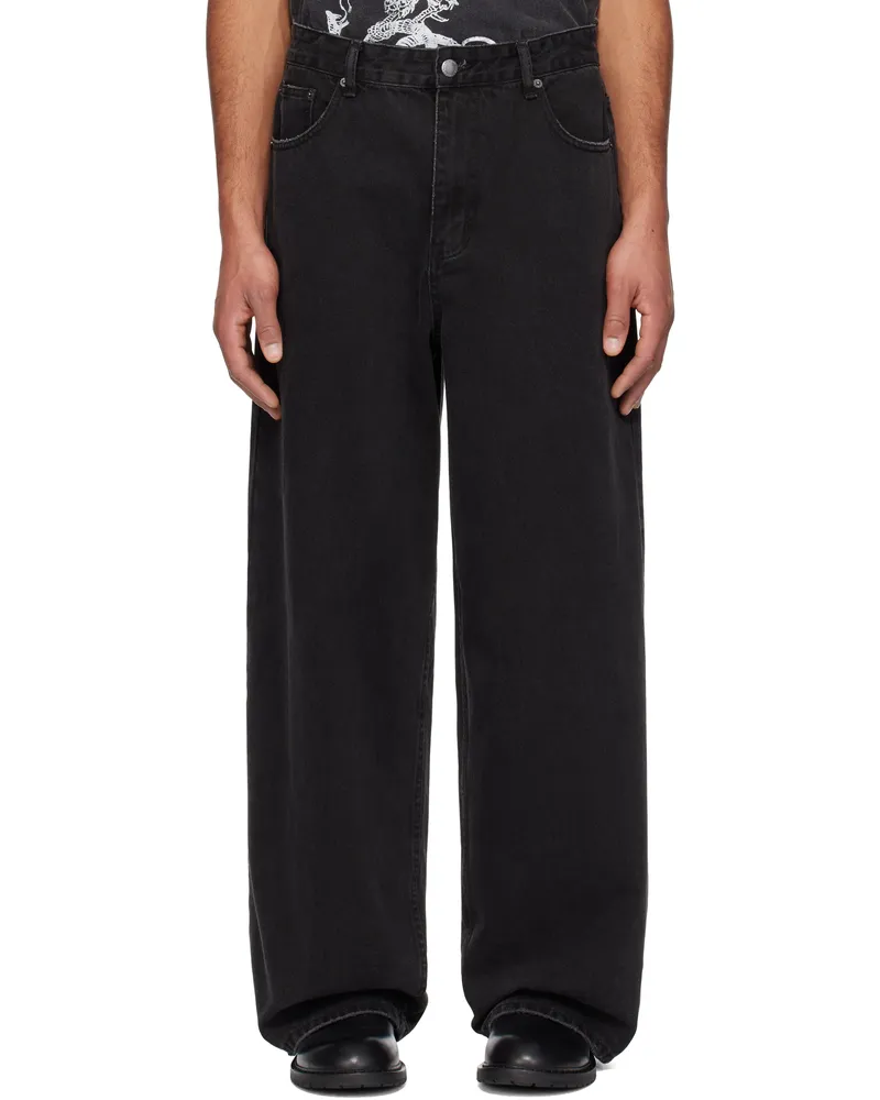 Stolen Girlfriends Club Black Dust & Grit Jeans Washed
