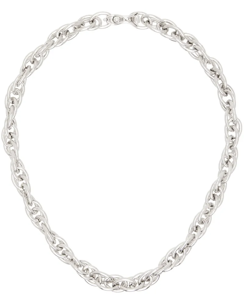 Isabel Marant Silver Bly Necklace 08si