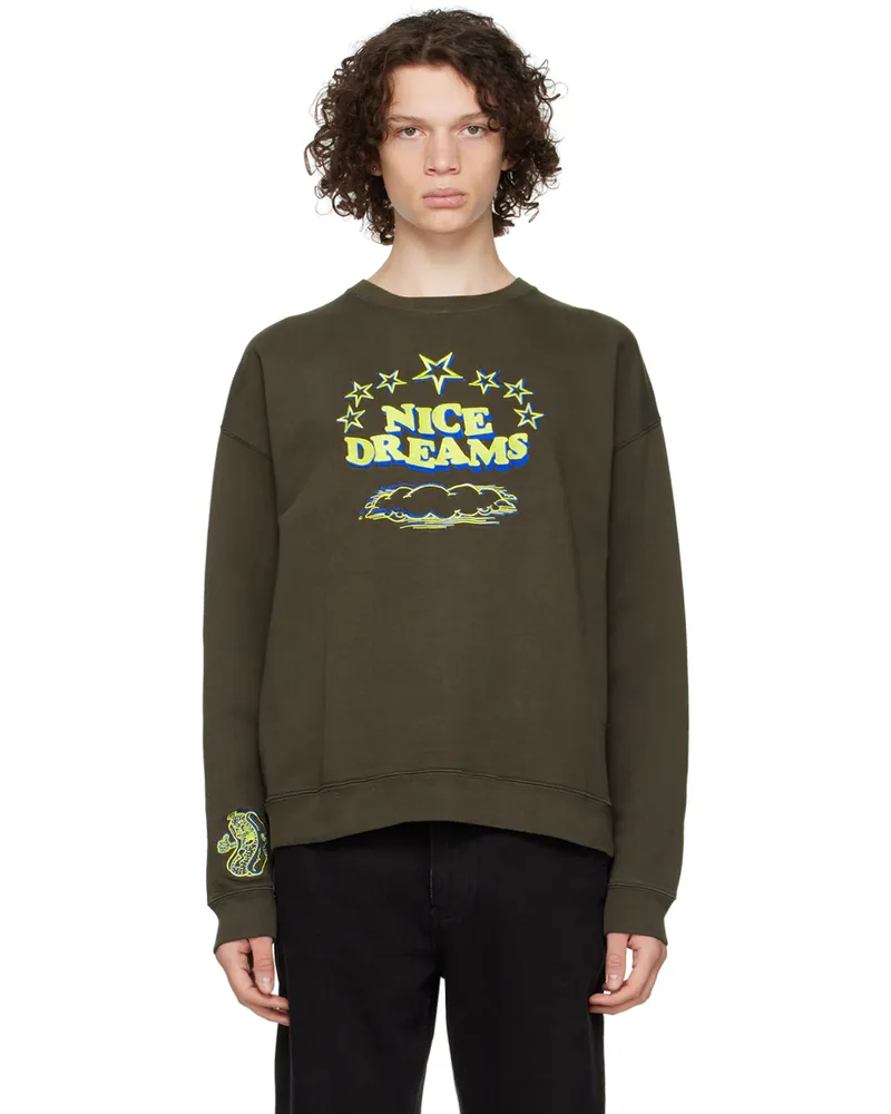 Schnayderman’s Khaki Illusion Sweatshirt Dark