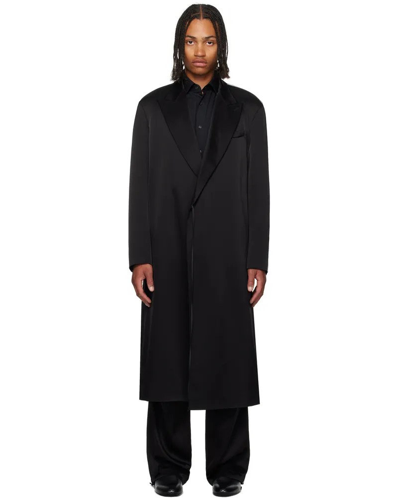 Peter Do Black Beau Coat Black