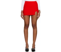 SSENSE Exclusive Red Miniskirt