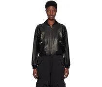 Black Tenor Leather Jacket