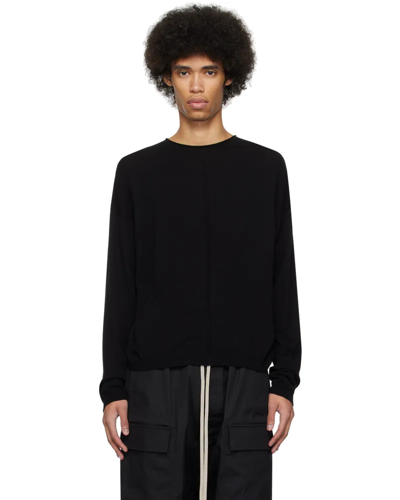 Rick Owens Black Pull Sweater 09