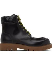 Bottega Veneta Black Haddock Boots 2189-fondant-rubber