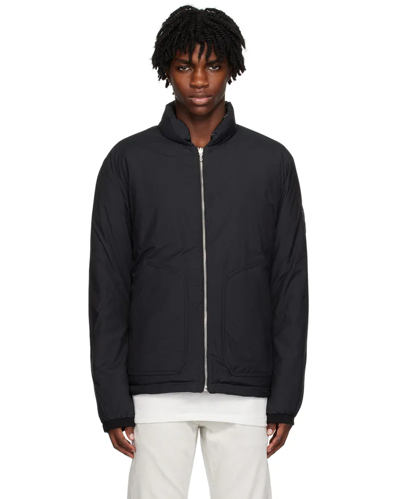 Rag & Bone Black Eclipse Reversible Down Jacket Blk