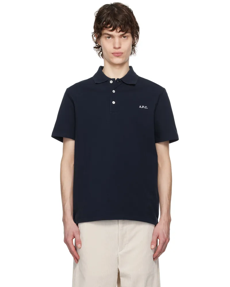A.P.C. Navy Standard Polo Iak