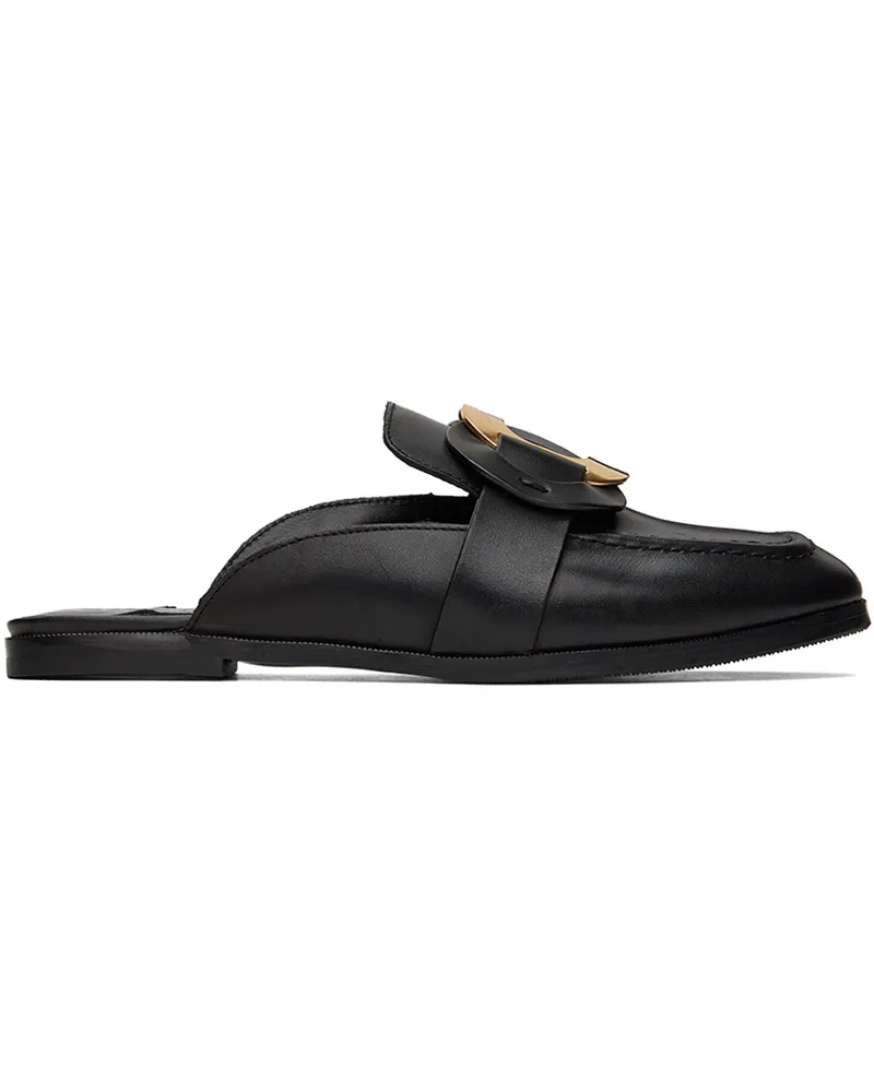 See by Chloé Black Chany Mules 001