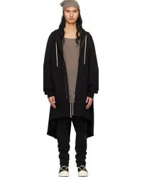 DRKSHDW by Rick Owens Black Fishtail Parka Jacket Black