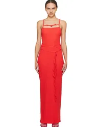 OTTOLINGER Red Charmed Maxi Dress Red