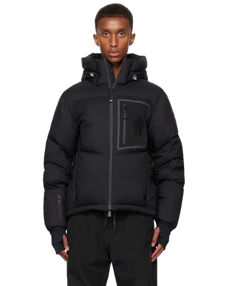 Moncler Black Mandres Down Jacket 999