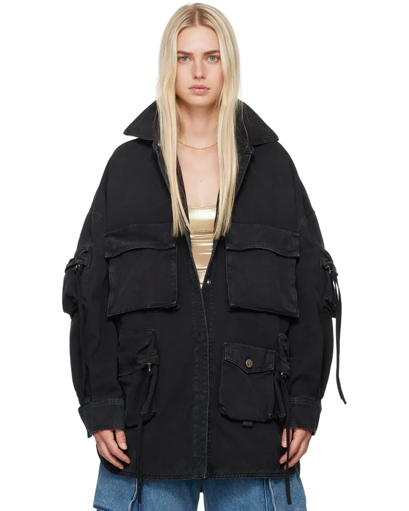 ATTICO Black Fern Jacket 100
